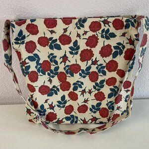 Beaguful Women's Aesthetic Hobo Bag – Retro Canvas Shoulder Crossbody, Rose